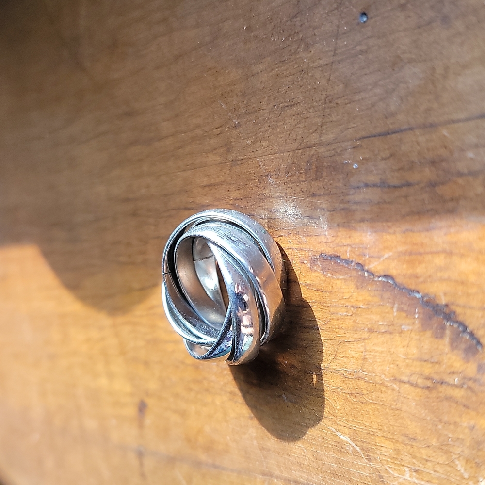 Silver Infinity Ring - Picture 2 of 3